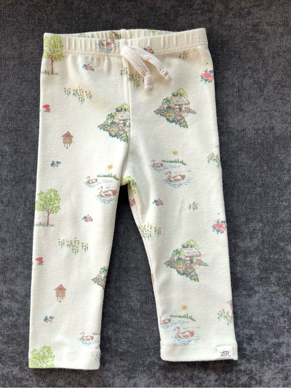 Lulu + Roo Cottage Print Leggings Size 12-18 Months